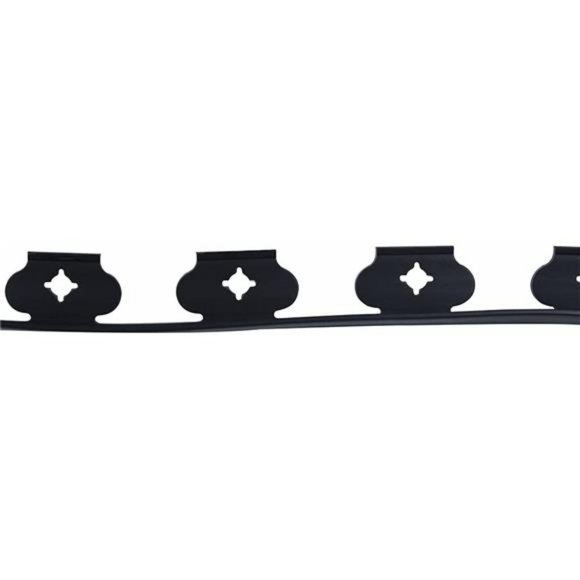 AUKAR Landscape Edging Kit 33ft Length No Dig Garden Edging Border (Black) - Picture 3 of 7